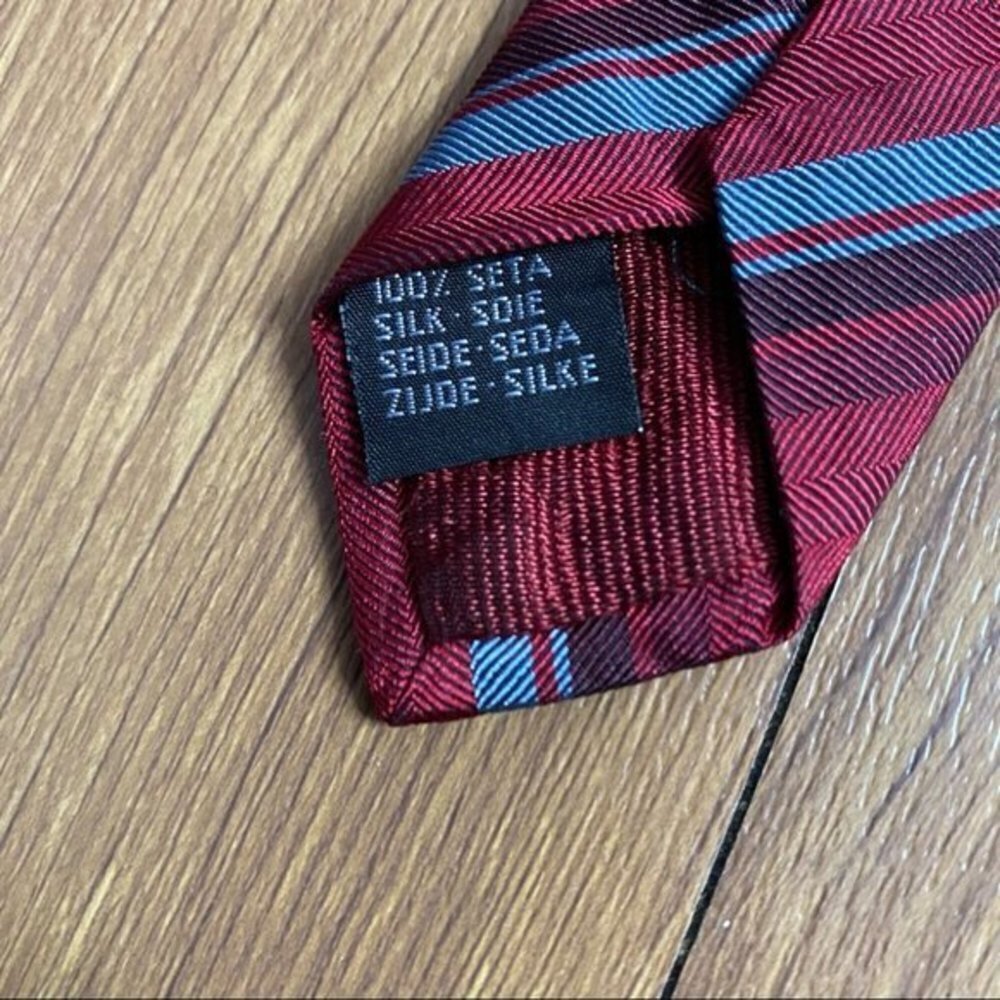 Dolce & Gabbana Striped Necktie 100% Silk - Picture 3 of 7
